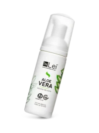 InLei® Mousse ALOE VERA 50 ml – מוס ניקוי עדין לריסים, גבות ופנים