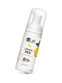 InLei® Mousse LEMON MIX 50ml – מוס ניקוי עדין לריסים, גבות ופנים